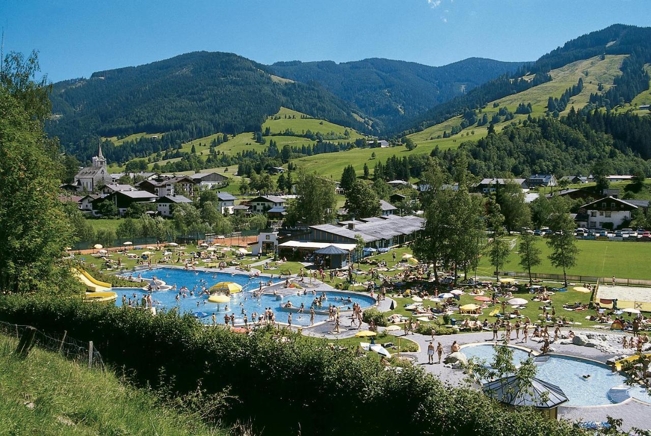 Ferienwohnung Stoeckl Leogang Bagian luar foto