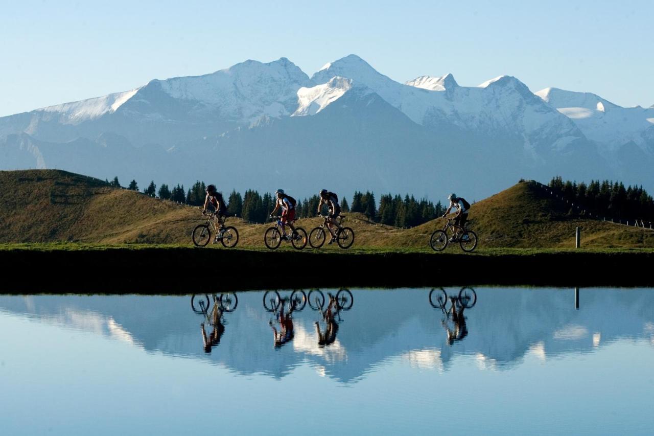 Ferienwohnung Stoeckl Leogang Bagian luar foto
