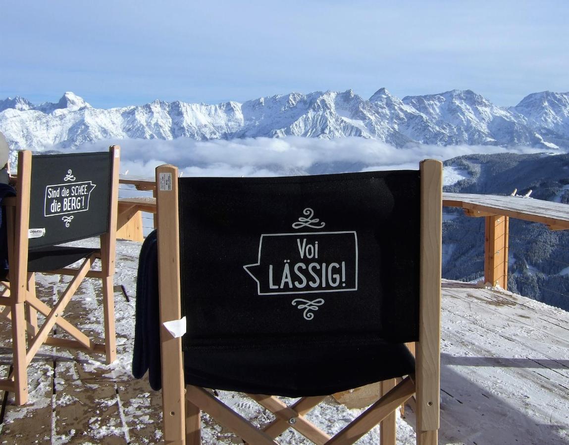 Ferienwohnung Stoeckl Leogang Bagian luar foto